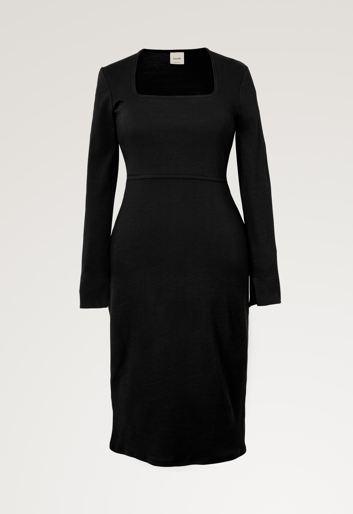 Signe l/s dress - Black gallery