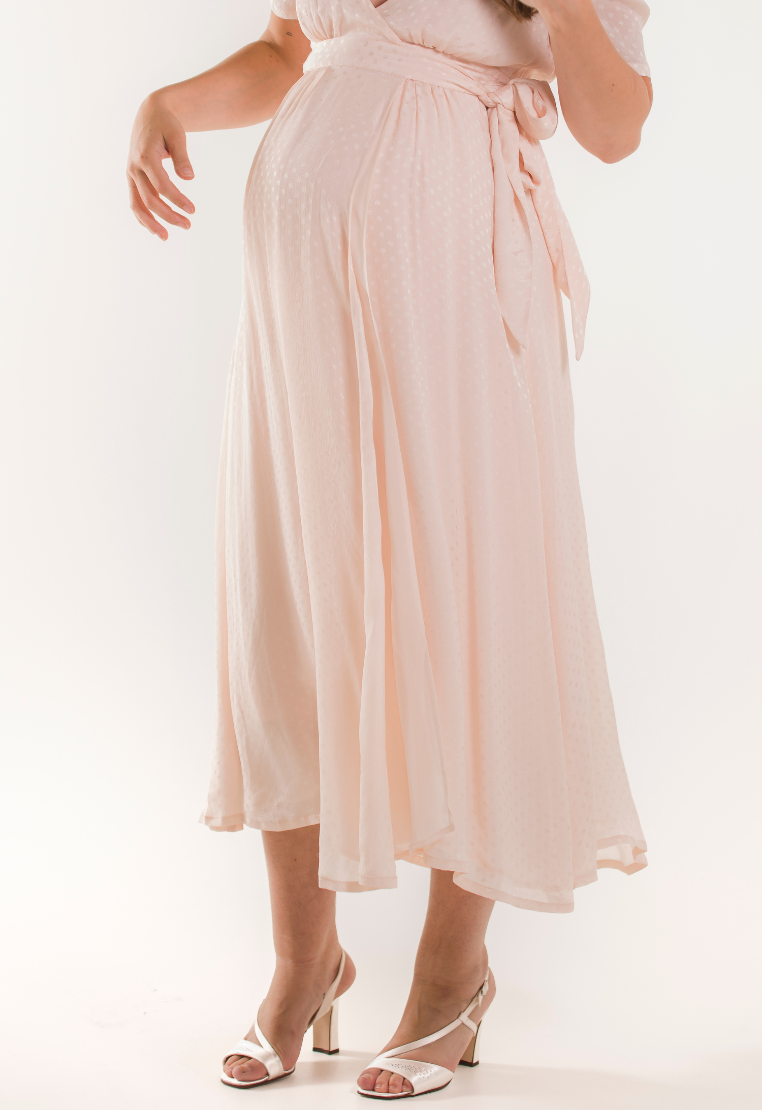 Maternity Occasion dress - Pink Champagne gallery