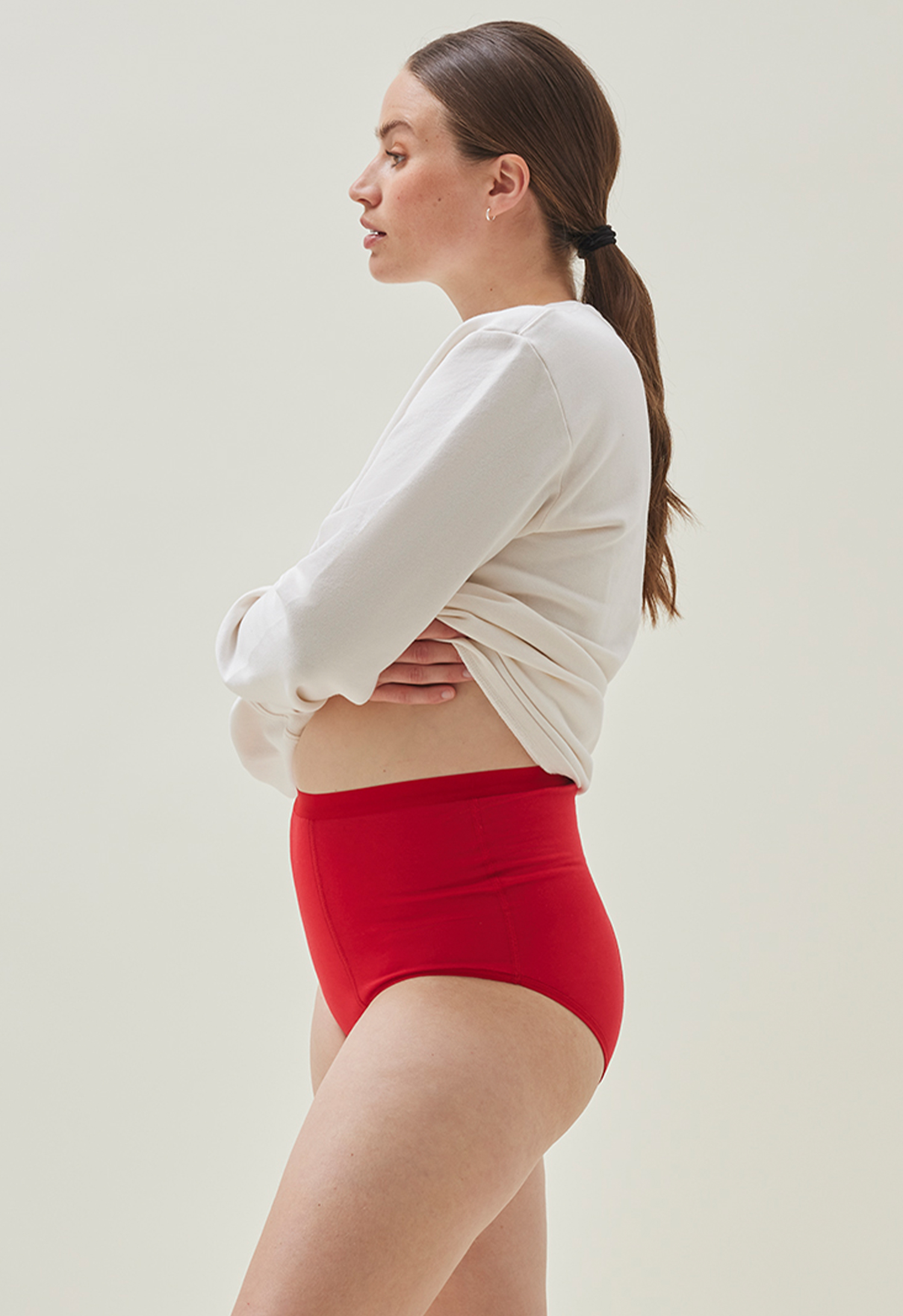 Period Underwear - High waist - Heavy flow - Red gallery