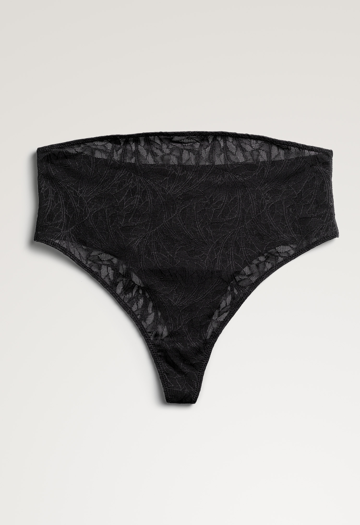 Lace maternity thong - Black gallery