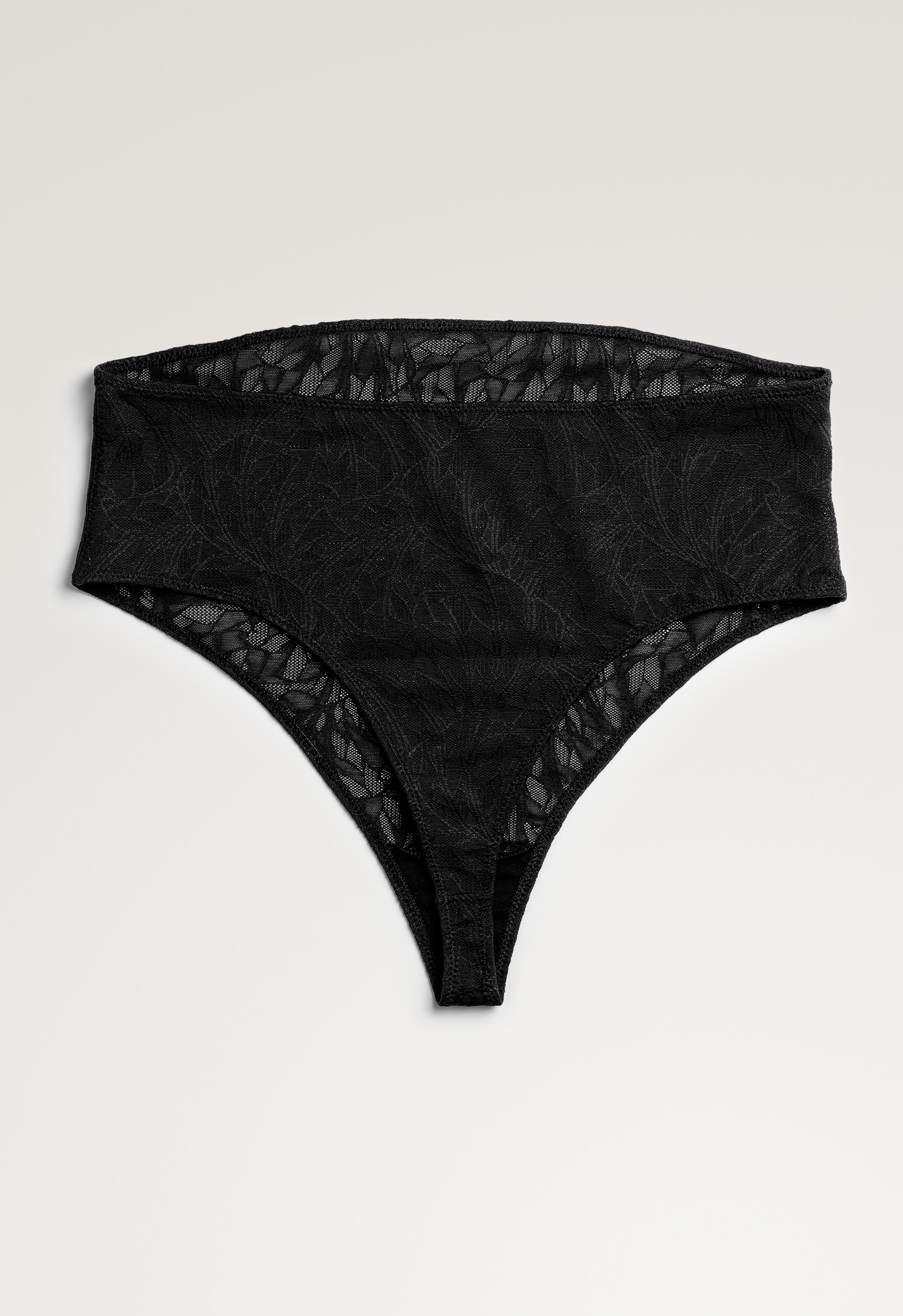 Lace maternity thong - Black gallery