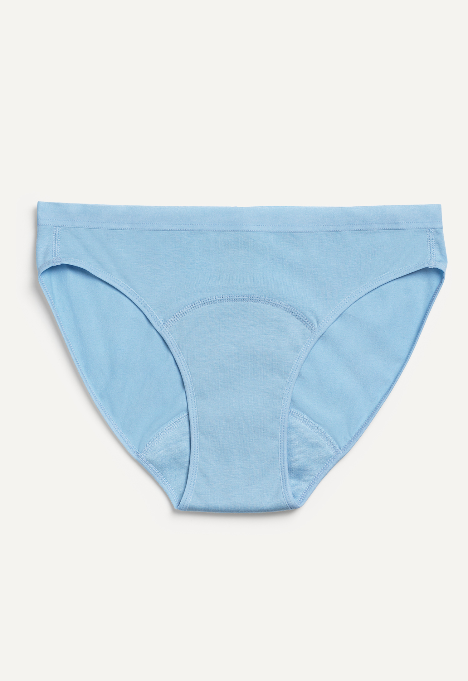 Period Underwear Bikini Medium flow, Light Blue gallery