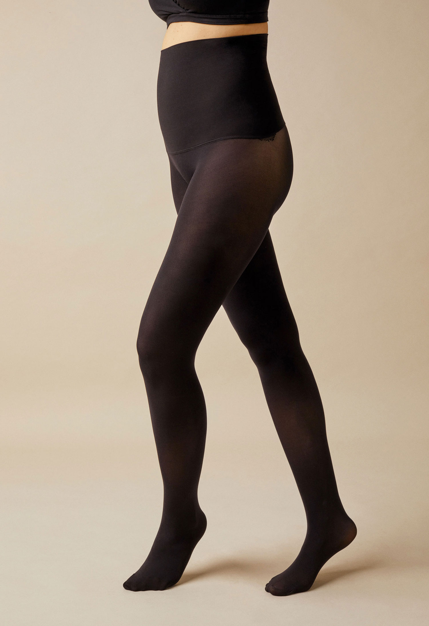 Supportive Curve Hugger tights - Black gallery