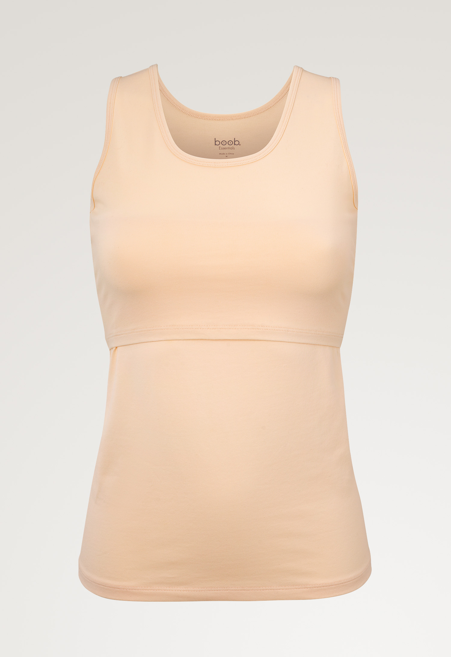 Essential nursing tank top - Beige/Apricot gallery