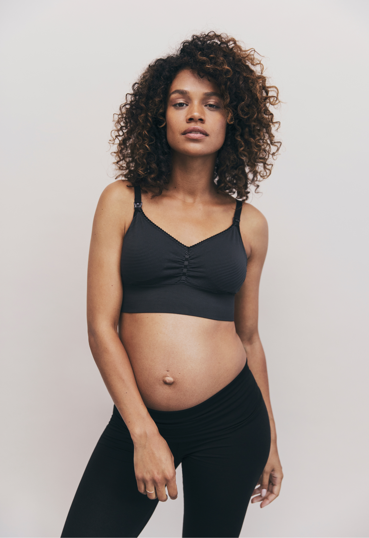 Fast Food Bra - Black/Grey