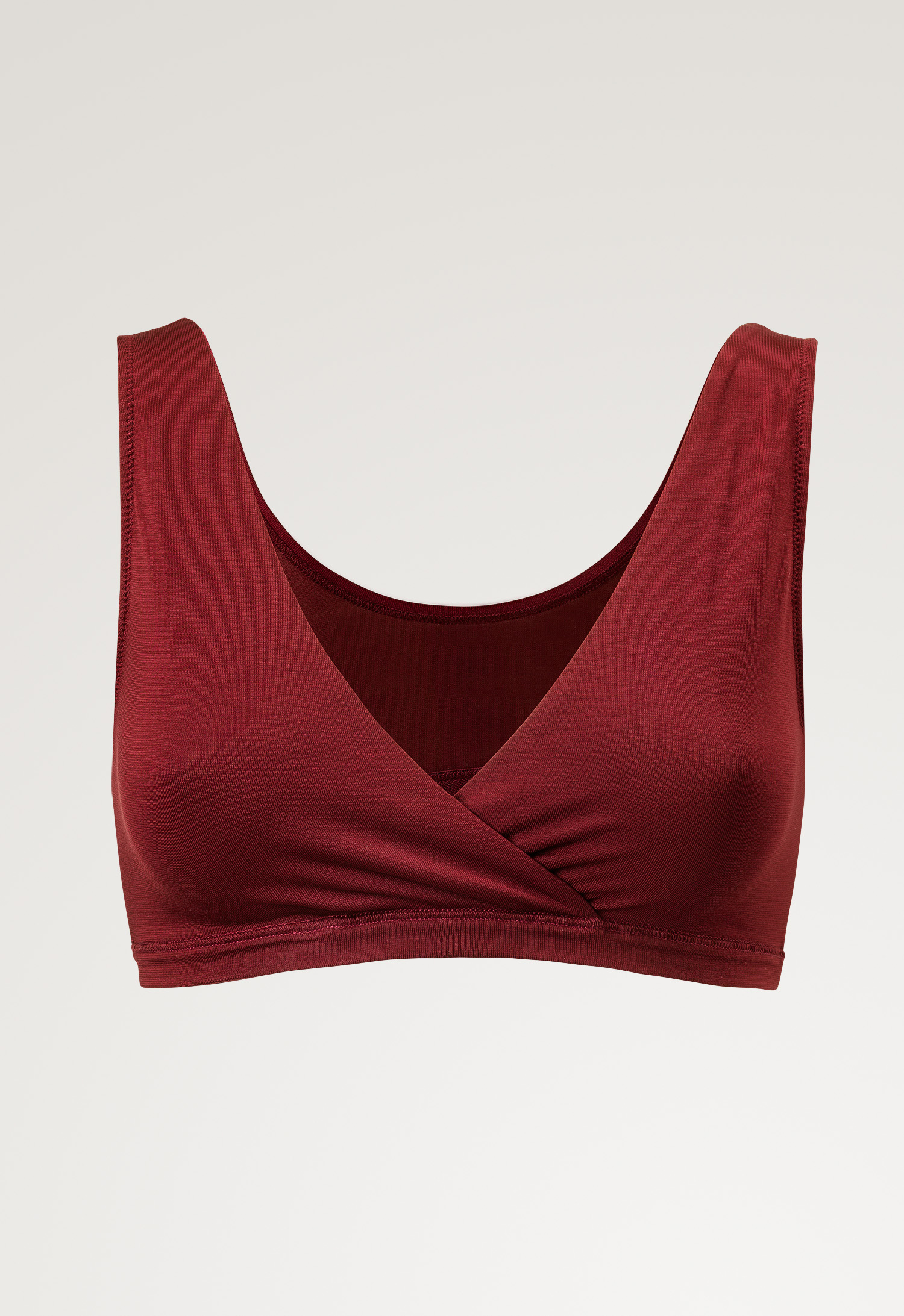 Soft nursing bra - Red gallery