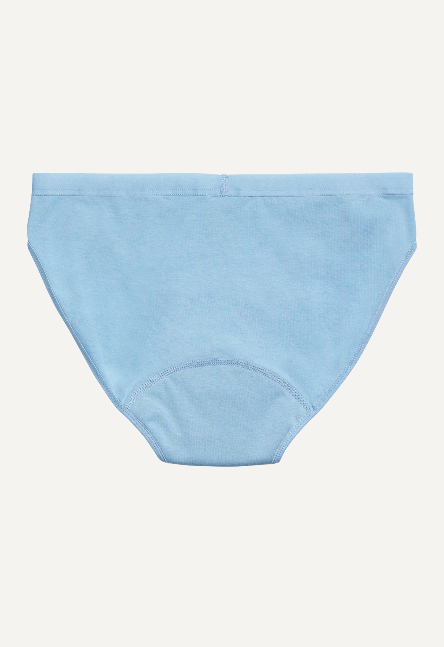 Period Underwear Bikini Medium flow, Light Blue gallery