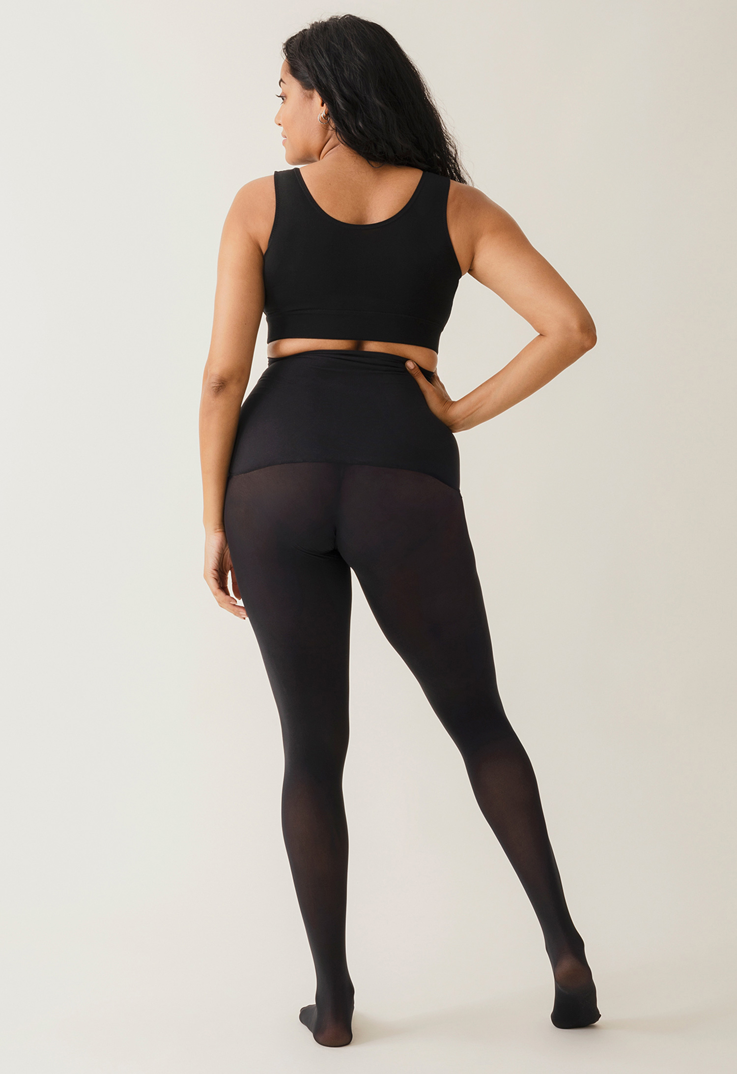 Supportive Curve Hugger tights - Black gallery