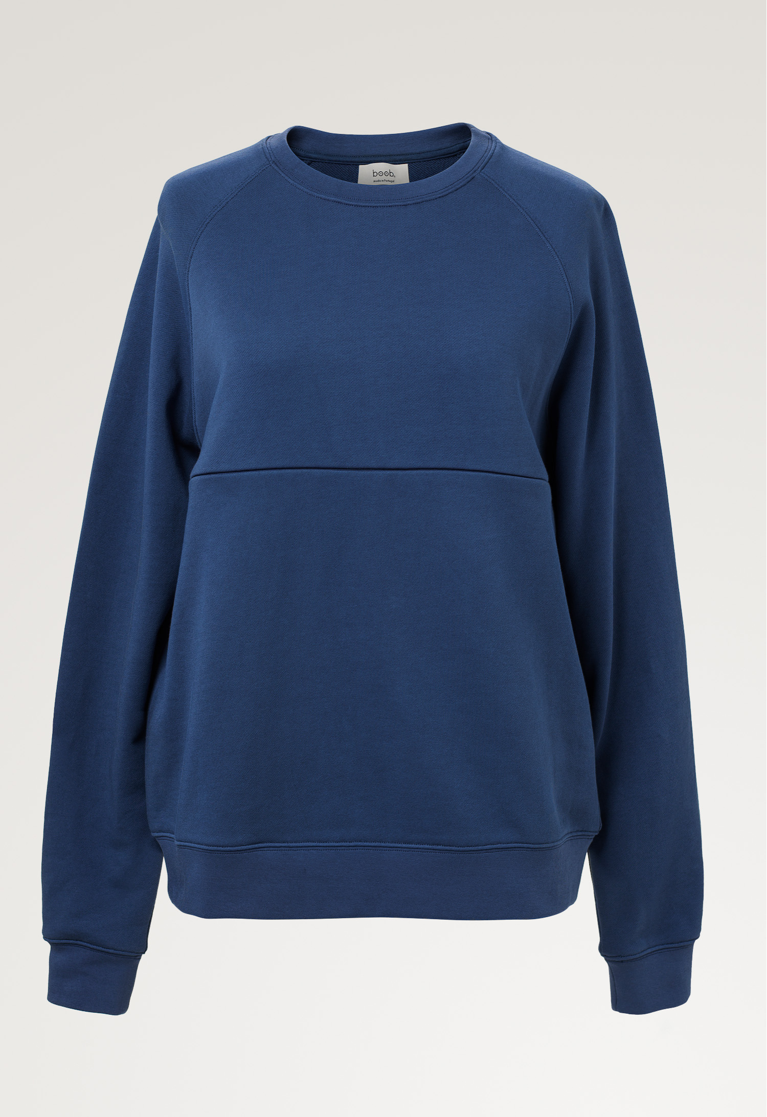 Thermal nursing sweatshirt - Indigo Blue gallery