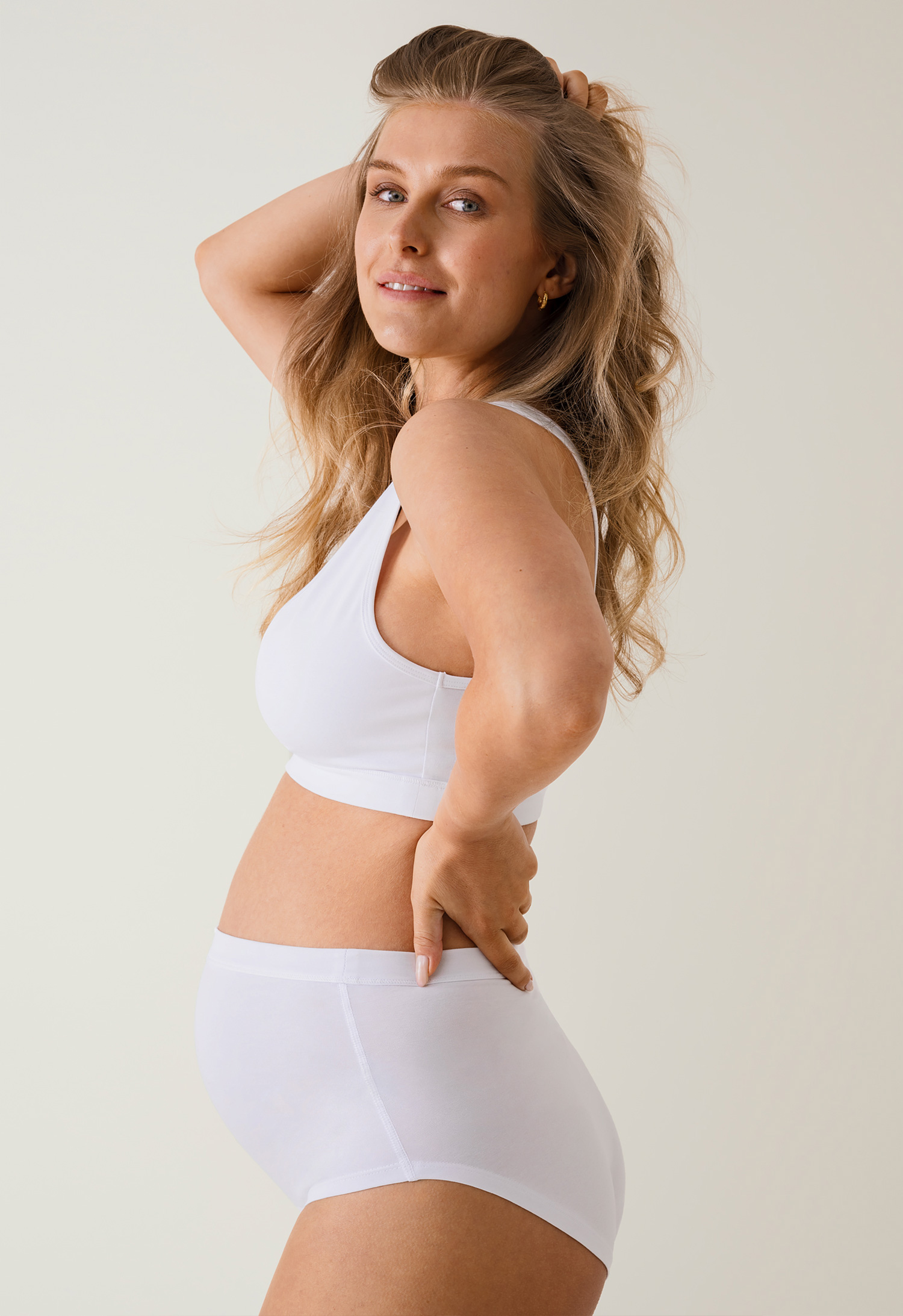 Essential maternity briefs - White gallery