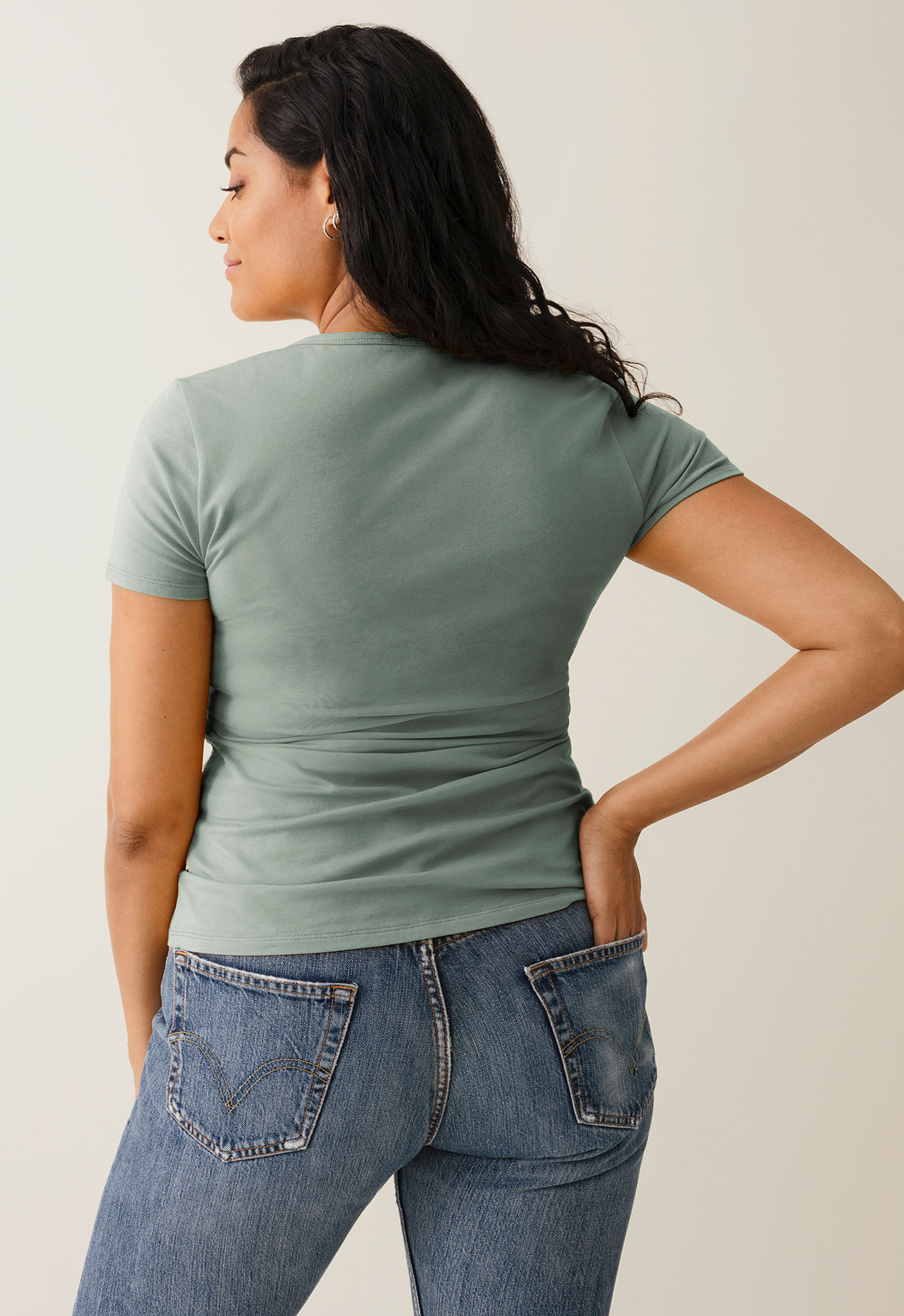 Classic s/s top - Mint gallery