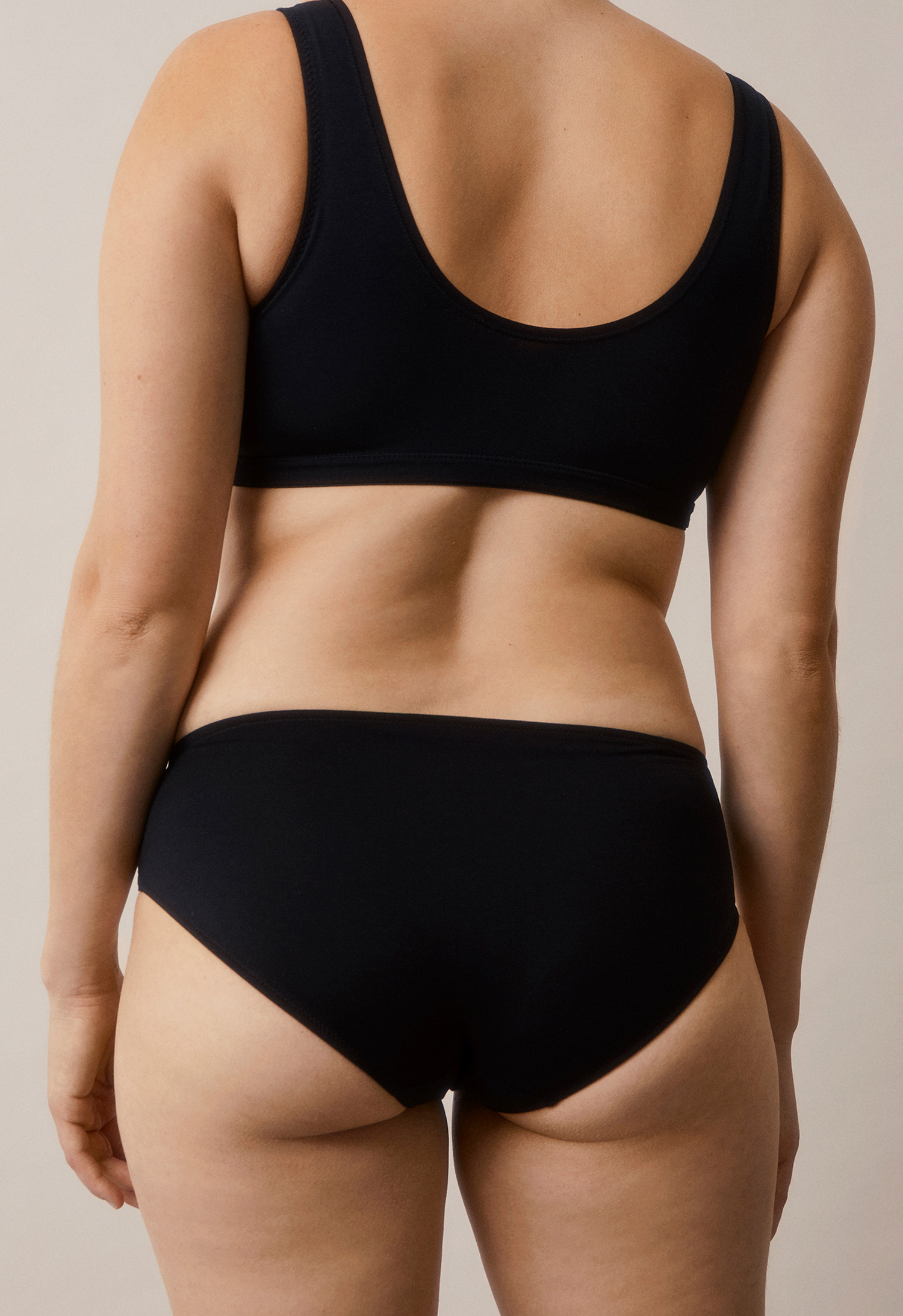 Low waist maternity panties - Black gallery