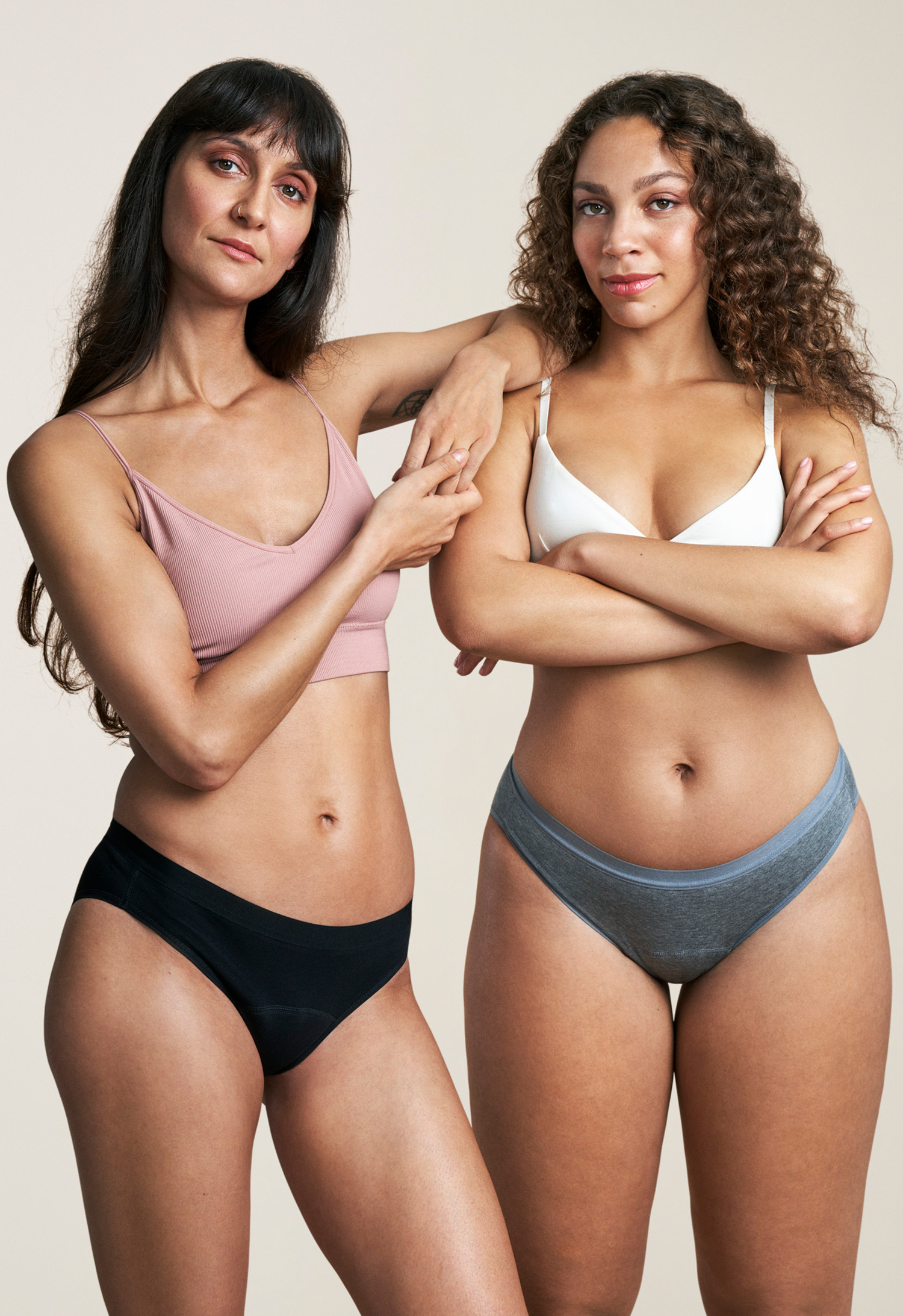 Period Underwear Bikini Heavy Flow, Black gallery