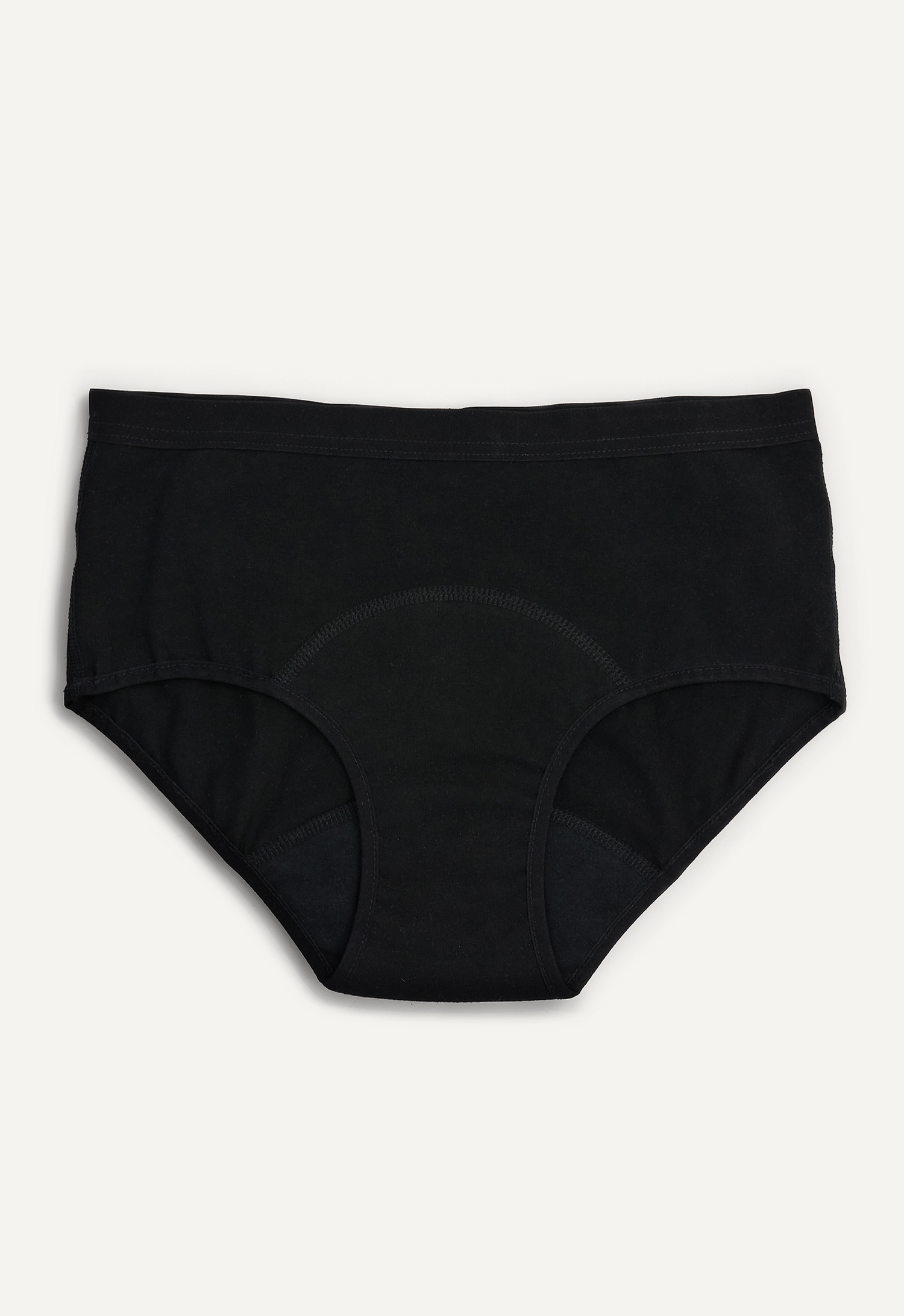 Period Underwear Hipster Medium flow, Black gallery