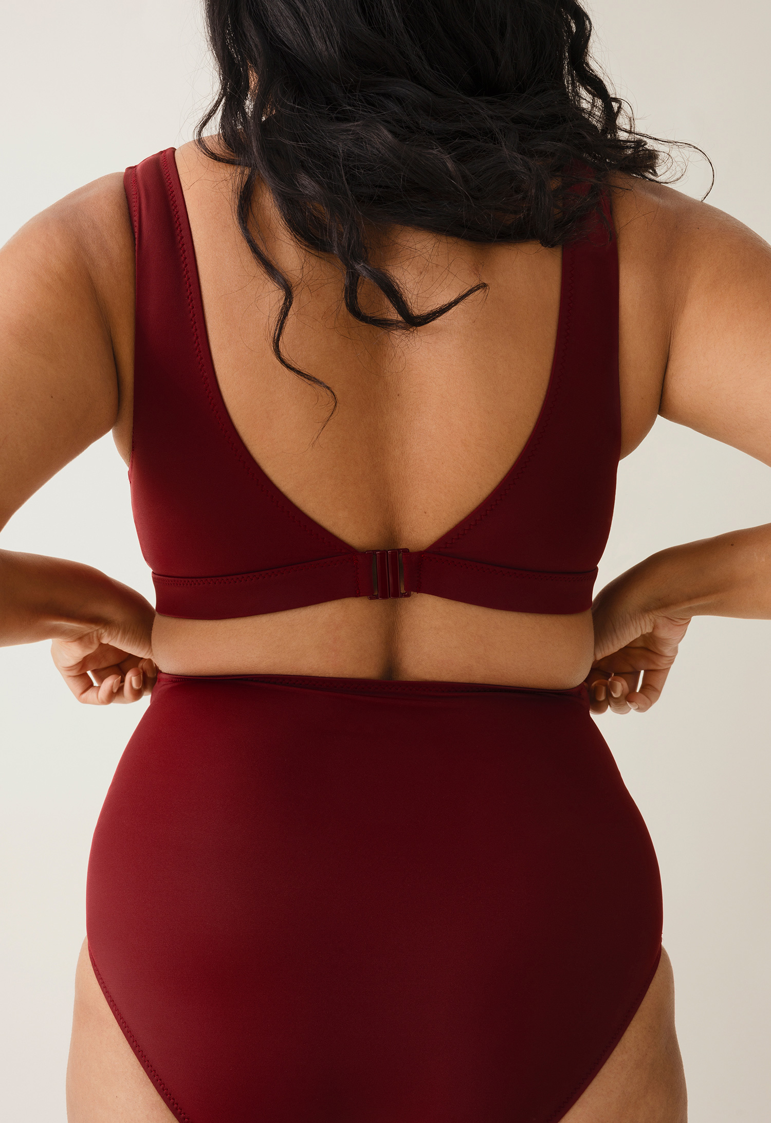 High waist maternity bikini bottom - Dark Sieanna gallery