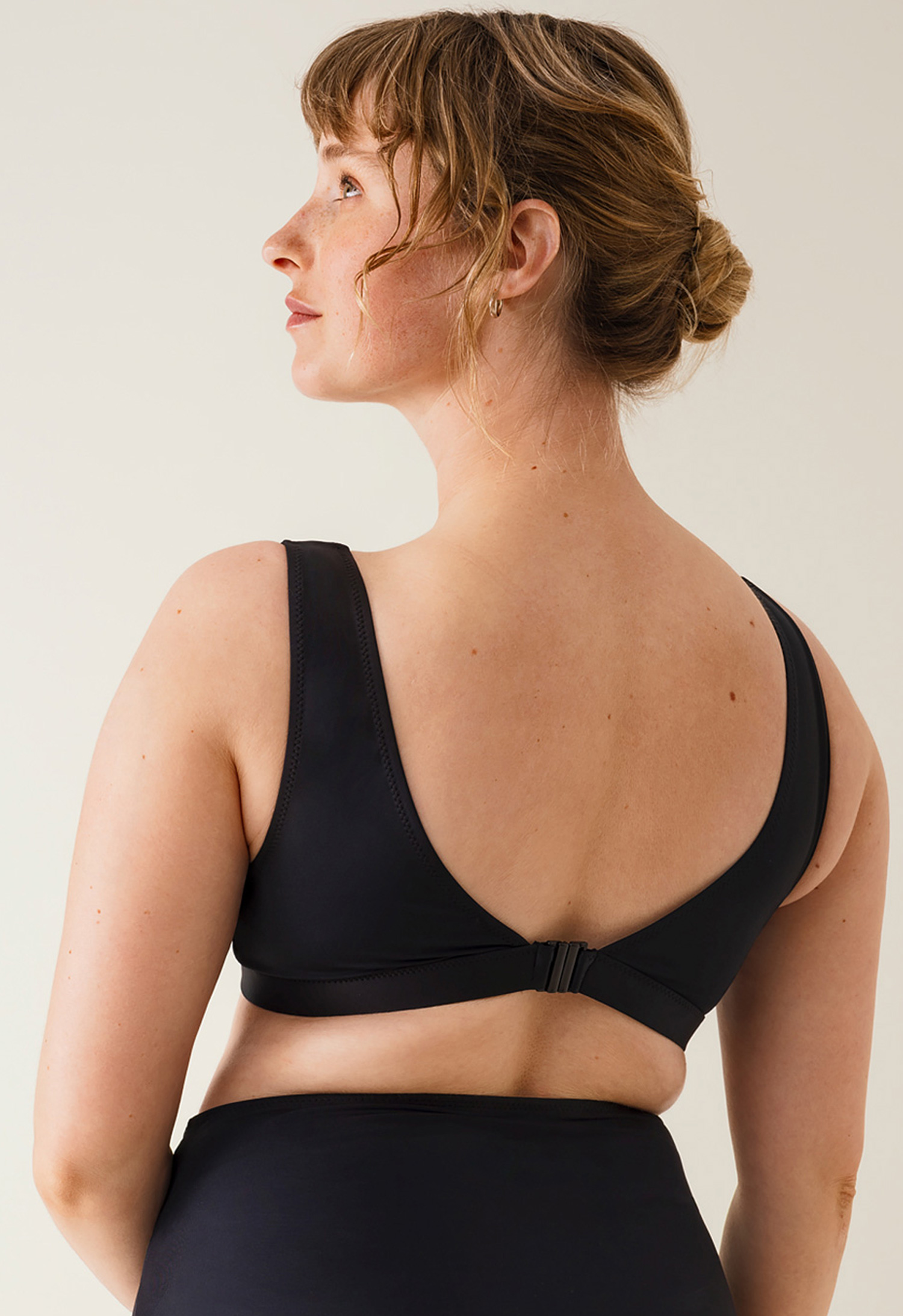 Nursing bikini top - Black gallery