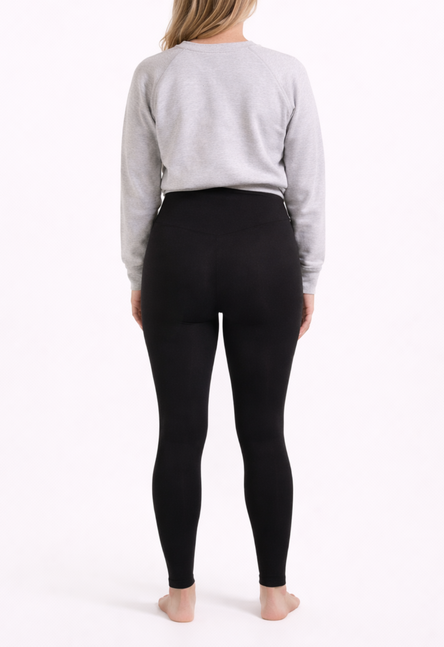Essential maternity leggings - Black gallery