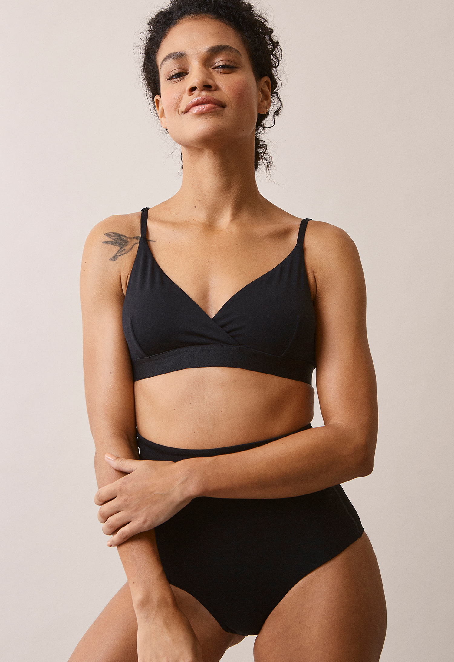 Nursing bralette - Black