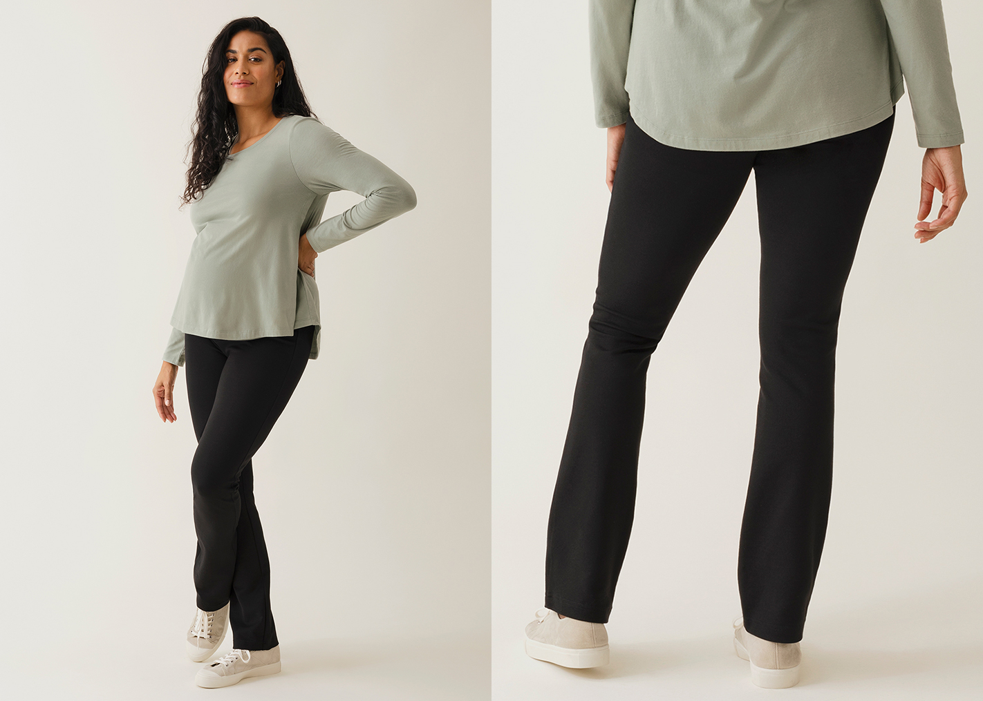 Maternity pants straight leg